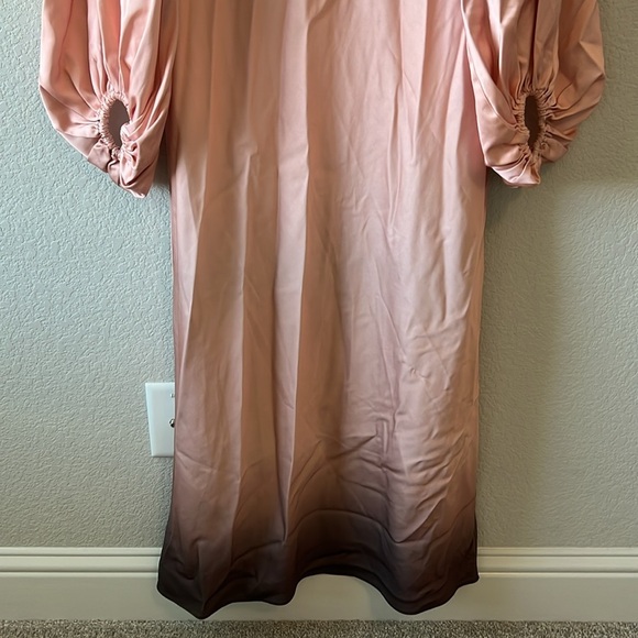 Elegant Pink Backless Dress - Picture 3 of 12